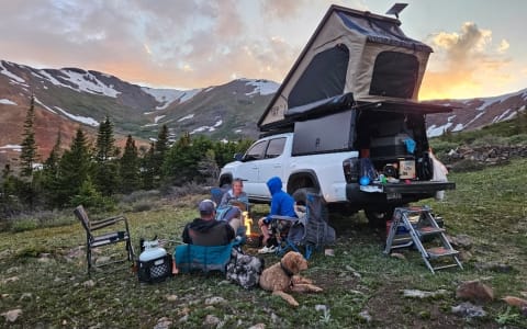 Tacoma TRD Off-Road w/ Lone Peak Camper