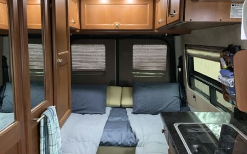 SOLAR Sprinter van that SLEEPS 4-Roadtrek RS Adven