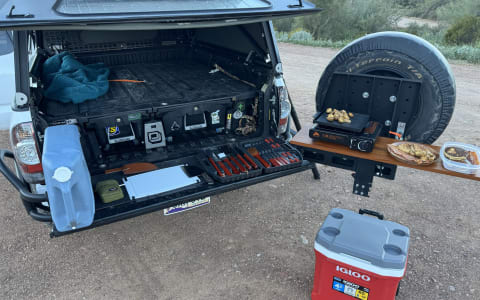 The Arizona Explorer: GoFast Camper + Tacoma Overl