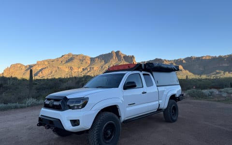 The Arizona Explorer: GoFast Camper + Tacoma Overl