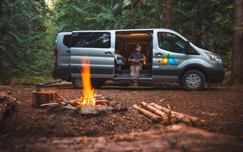 Low Roof Ford Transit Campervan with Built-in Heat