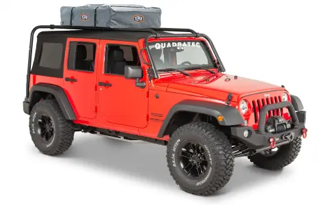 Tepui Ayer 2 rooftop tent with 12” riser truck bed
