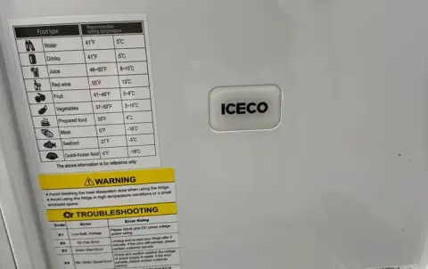 Iceco VL75 prod 12v refrigerator