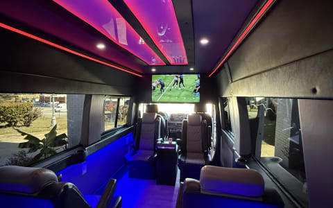 MVP Luxury Sprinter | Executive Seating • LED Mood