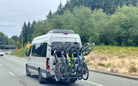 Sprinter Crew Van with bed