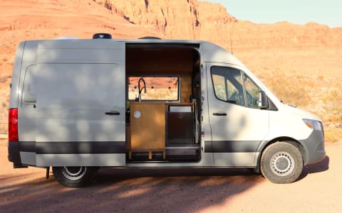 The Red Rock Rig Mercedes Campervan