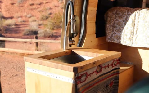 The Red Rock Rig Mercedes Campervan