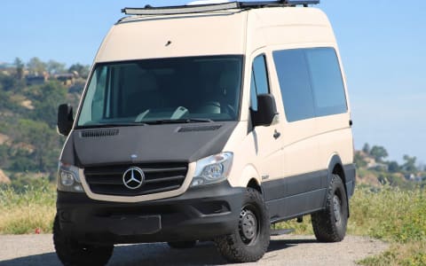 Modern Mercedes Sprinter Camper • Hot Shower • Off