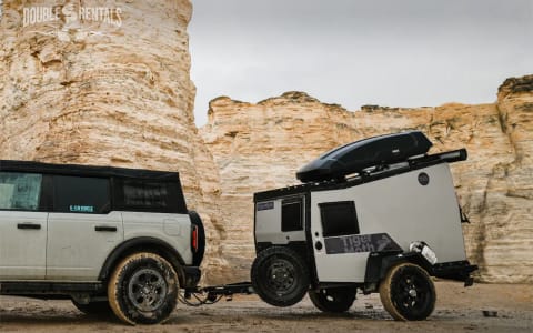 TIGERMOTH Overlander Camper w/ Rooftop Tent & Kitc
