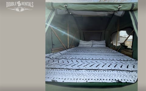 TIGERMOTH Overlander Camper w/ Rooftop Tent & Kitc