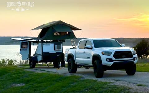 TIGERMOTH Overlander Camper w/ Rooftop Tent & Kitc