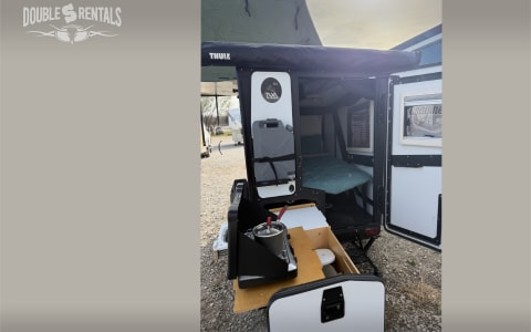 TIGERMOTH Overlander Camper w/ Rooftop Tent & Kitc