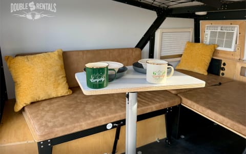 TIGERMOTH Overlander Camper w/ Rooftop Tent & Kitc