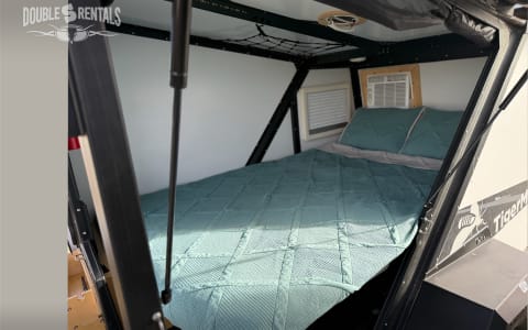 TIGERMOTH Overlander Camper w/ Rooftop Tent & Kitc