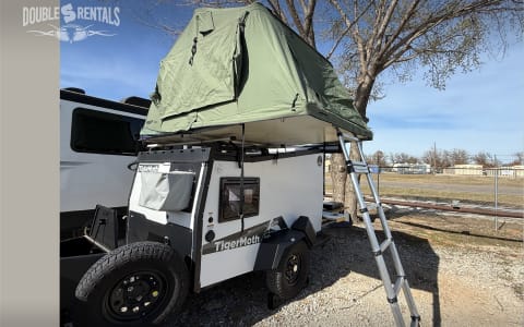 TIGERMOTH Overlander Camper w/ Rooftop Tent & Kitc