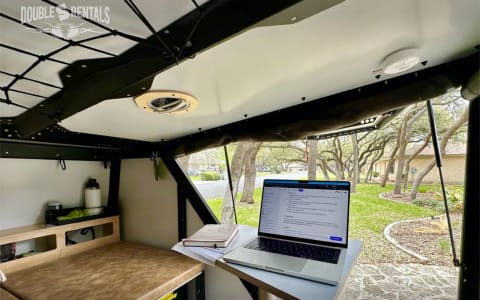 TIGERMOTH Overlander Camper w/ Rooftop Tent & Kitc