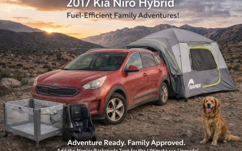 2017 Kia Niro Hybrid – Budget Adventure Car + Camp