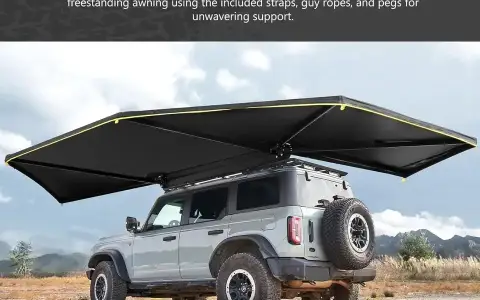 Bunker Industries 270 Awning - Driver Side