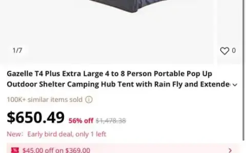 Gazelle T4 Plus Camping Tent