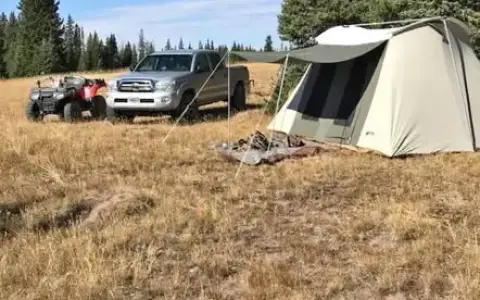 Kodiak Canvas 10X14 Deluxe Flex-Bow tent