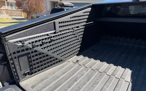 MOLLE panels for a Cybertruck