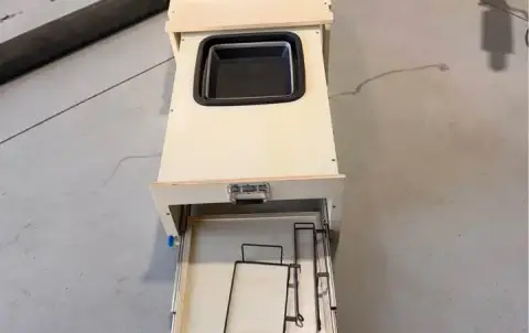 CVT Awning and Wood Camp Kitchen Drawer System
