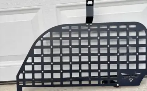 4Runner rear window molle