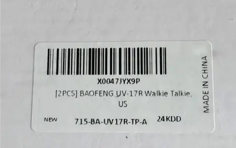 Baofeng Radios