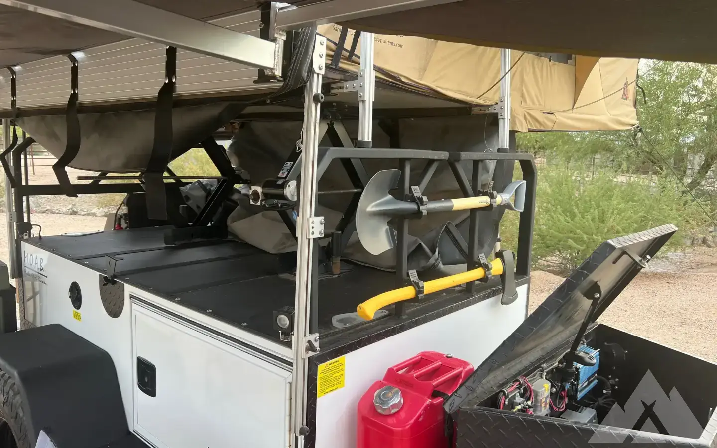 2016 M.O.A.B. Fort XL Overland Trailer