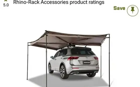 Rhino-Rack Batwing compact awning & room