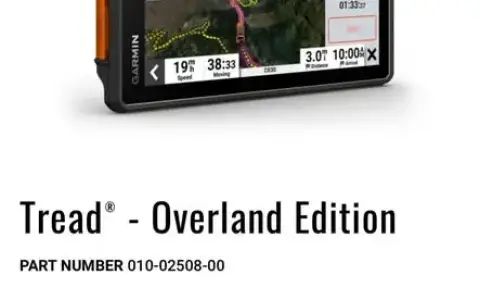 Garmin Tread Overland offroad GPS with InReach