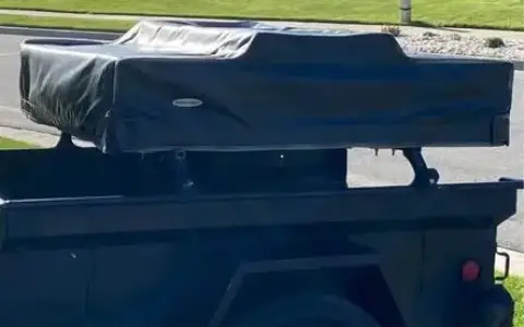 Smitty built roof top tent