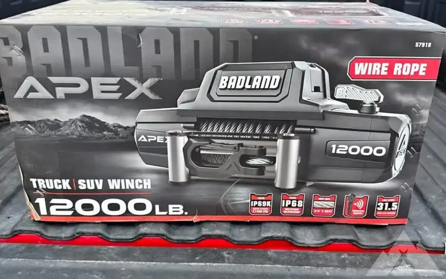 12000 lb WINCH BADLAND