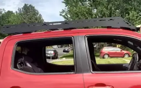 Antidote roof rack for a Toyota Tacoma 3rd generat