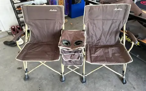 Maccabee double camp chair