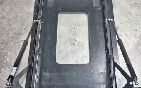 Ironman 4x4 tilting fridge slide