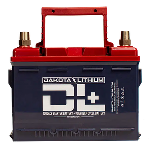 DL+ 12v 60Ah LiFePO4  DUAL PURPOSE 1000CCA STARTER
