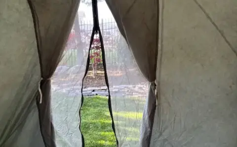 Springbar tent 8x10 with screened-in porch