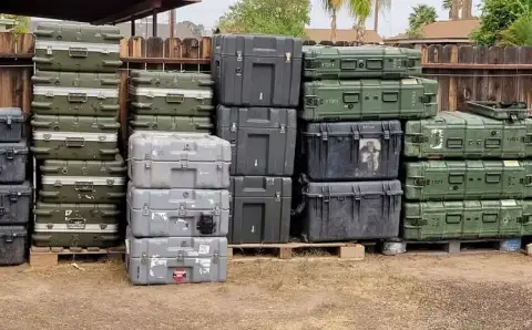 Pelican storage cases