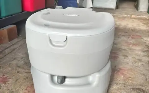 Coleman camping toilet