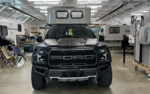 Scout Yoho on F150 Raptor