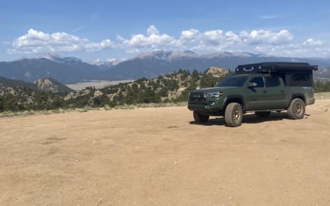 2021 Tacoma TRD Off-Road with Alu Cab Canopy Campe