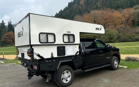 Ibex Truck Camper on 4x4 Ram 3500. Ideal for your 