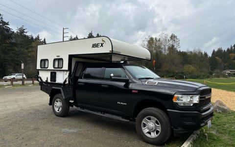 Ibex Truck Camper on 4x4 Ram 3500. Ideal for your 