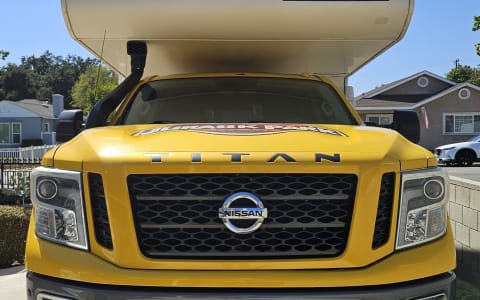 2016 Nissan Titan Cummins 4x4 with Lance RVTC861 -