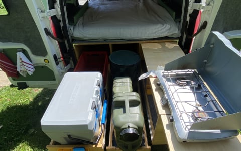 Cozy Camper Van – Road Trip Ready Adventure Van!