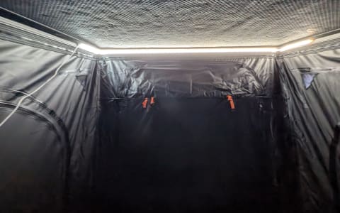 12 Toyota Sienna with Naturnest Rooftop Tent