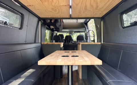 The Flying-V Off Grid Campervan