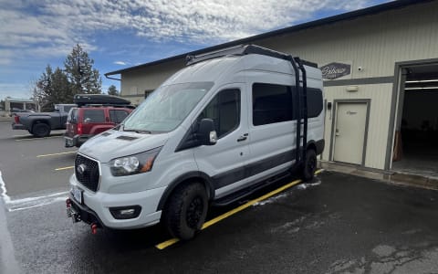 Transit campervan by Oxbow Vans