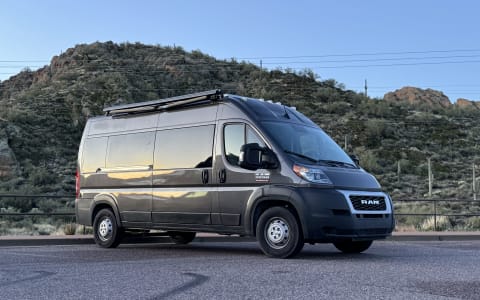 Mr. Grey is the Cold AC, Modern Luxury Camper Van 